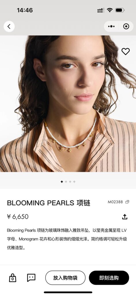 Designer Necklace editorial product context 3