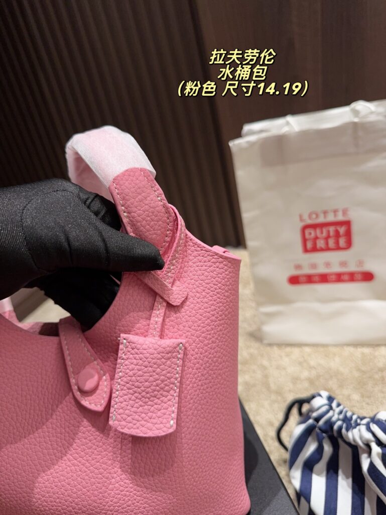 Designer Ralph Lauren Bucket Bag editorial product context 2