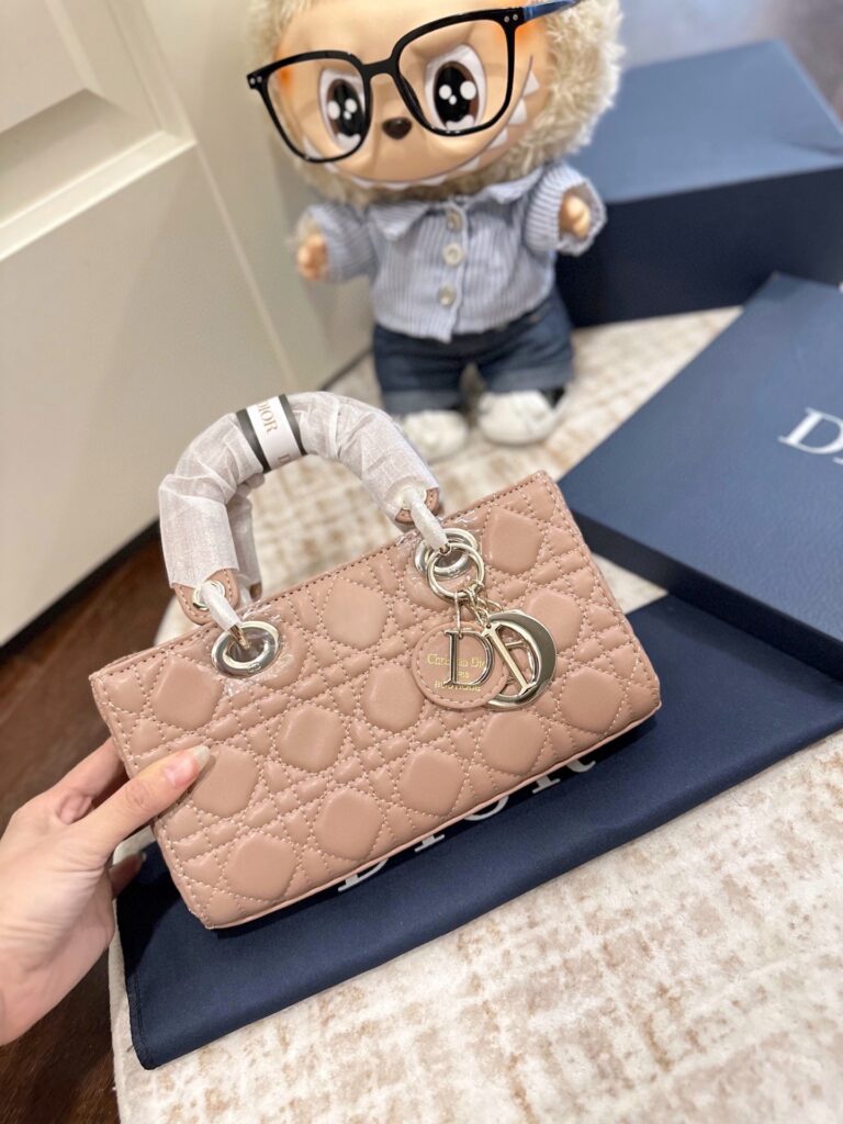 Dior Lady Black Handbag editorial product context 3