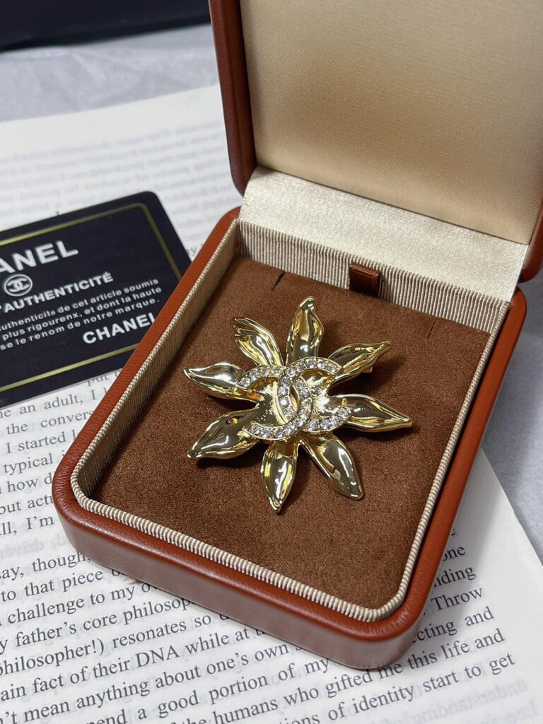 Designer D191 Brooch editorial product context 2