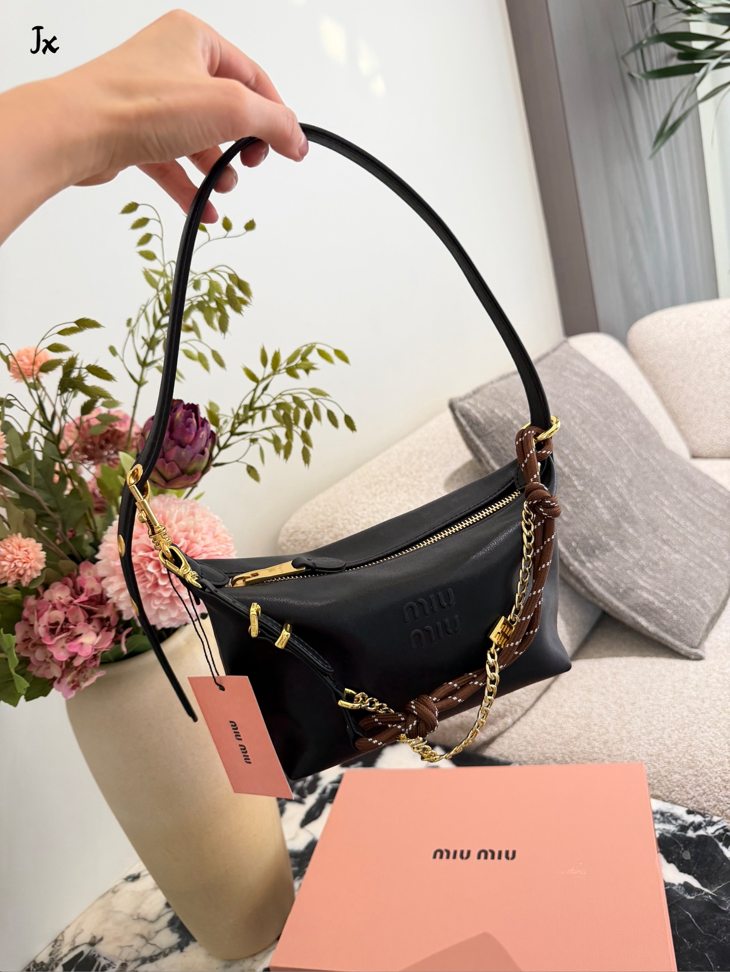 Miu Miu p175 Nappa Logo OK OR Bag