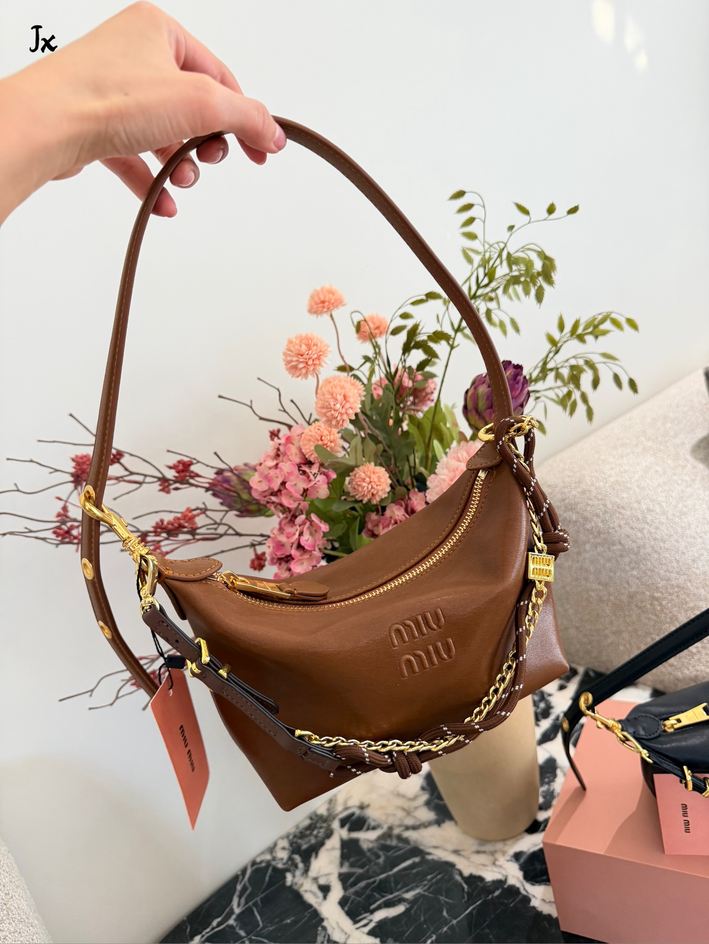 Miu Miu p175 Nappa Logo OK OR Bag