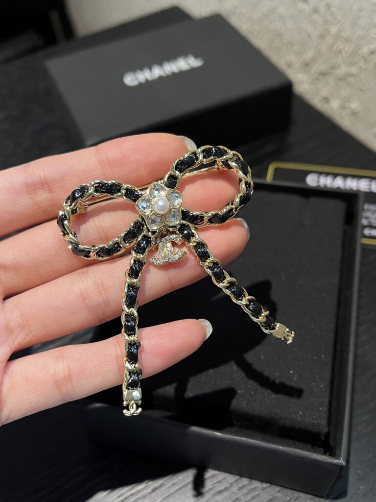 Designer D195 Brooch editorial product context 2