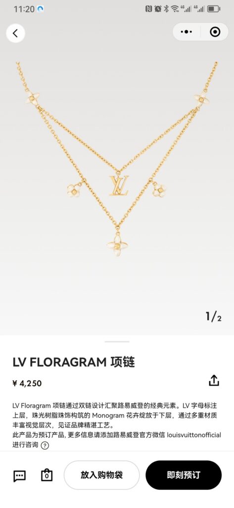 Designer Necklace editorial product context 2
