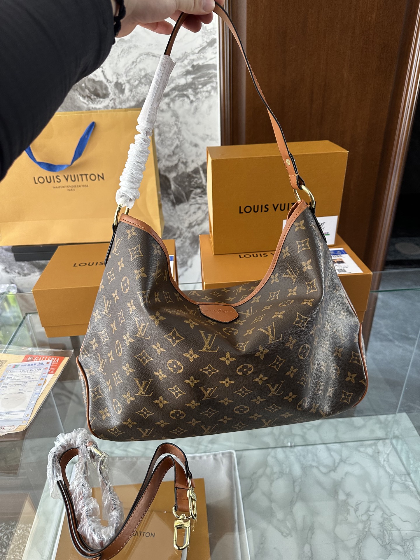 Louis Vuitton p100 43 12 30 Crossbody Bag