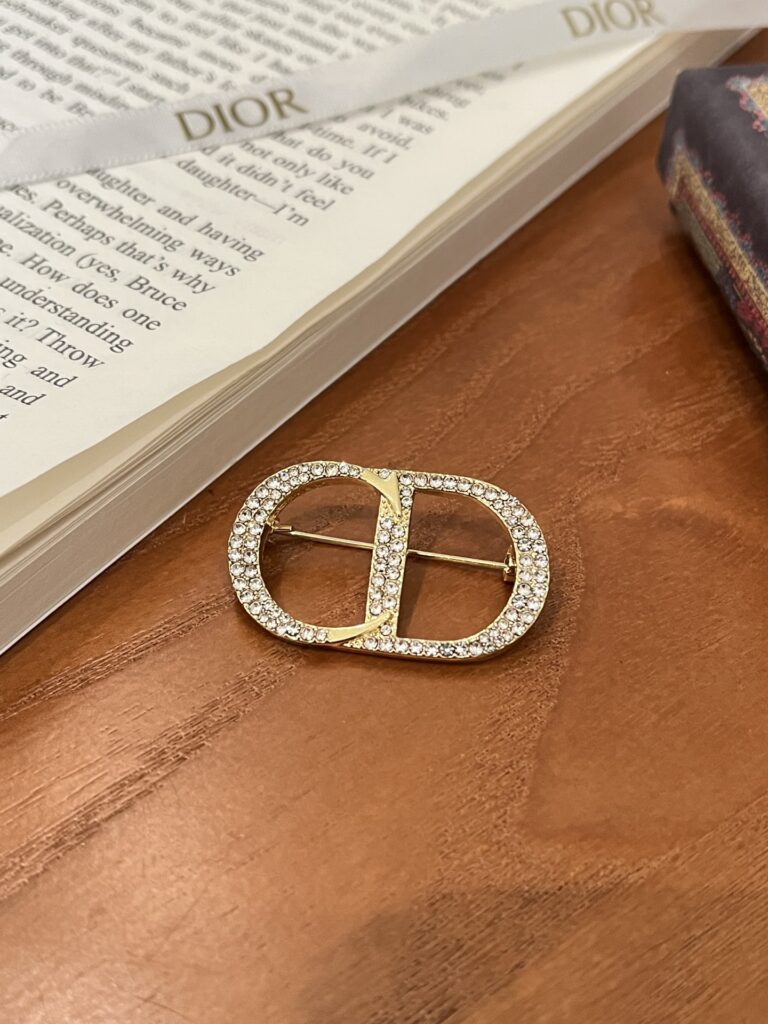 Designer D199 Brooch editorial product context 3