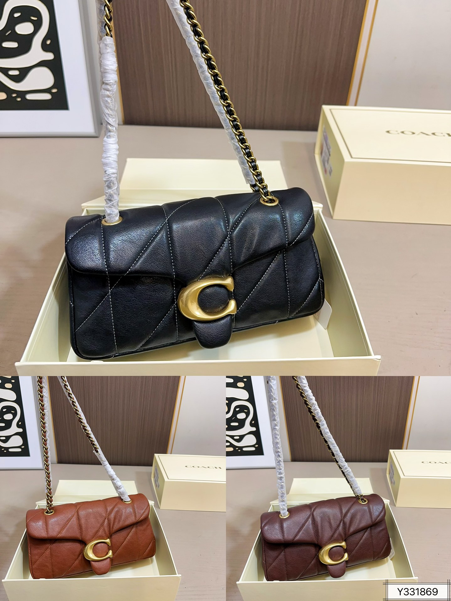 Coach 170 26 14 tabby Bag