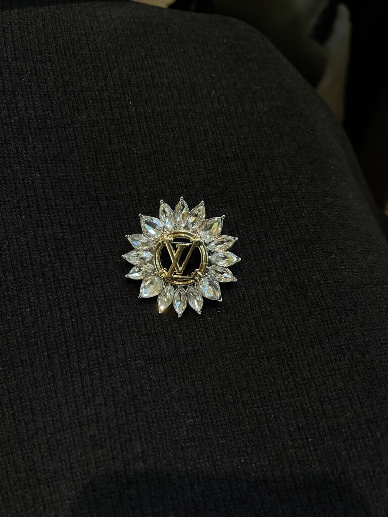 Designer D201 Brooch editorial product context 1