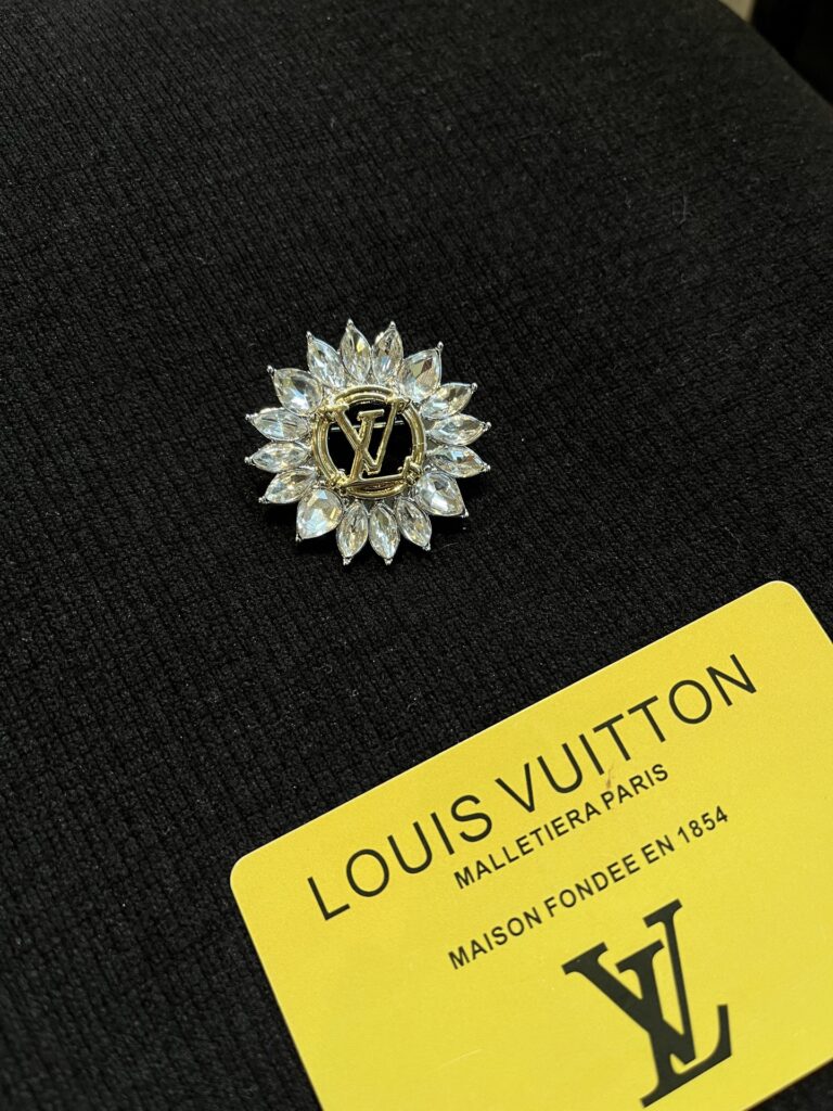 Designer D201 Brooch editorial product context 2