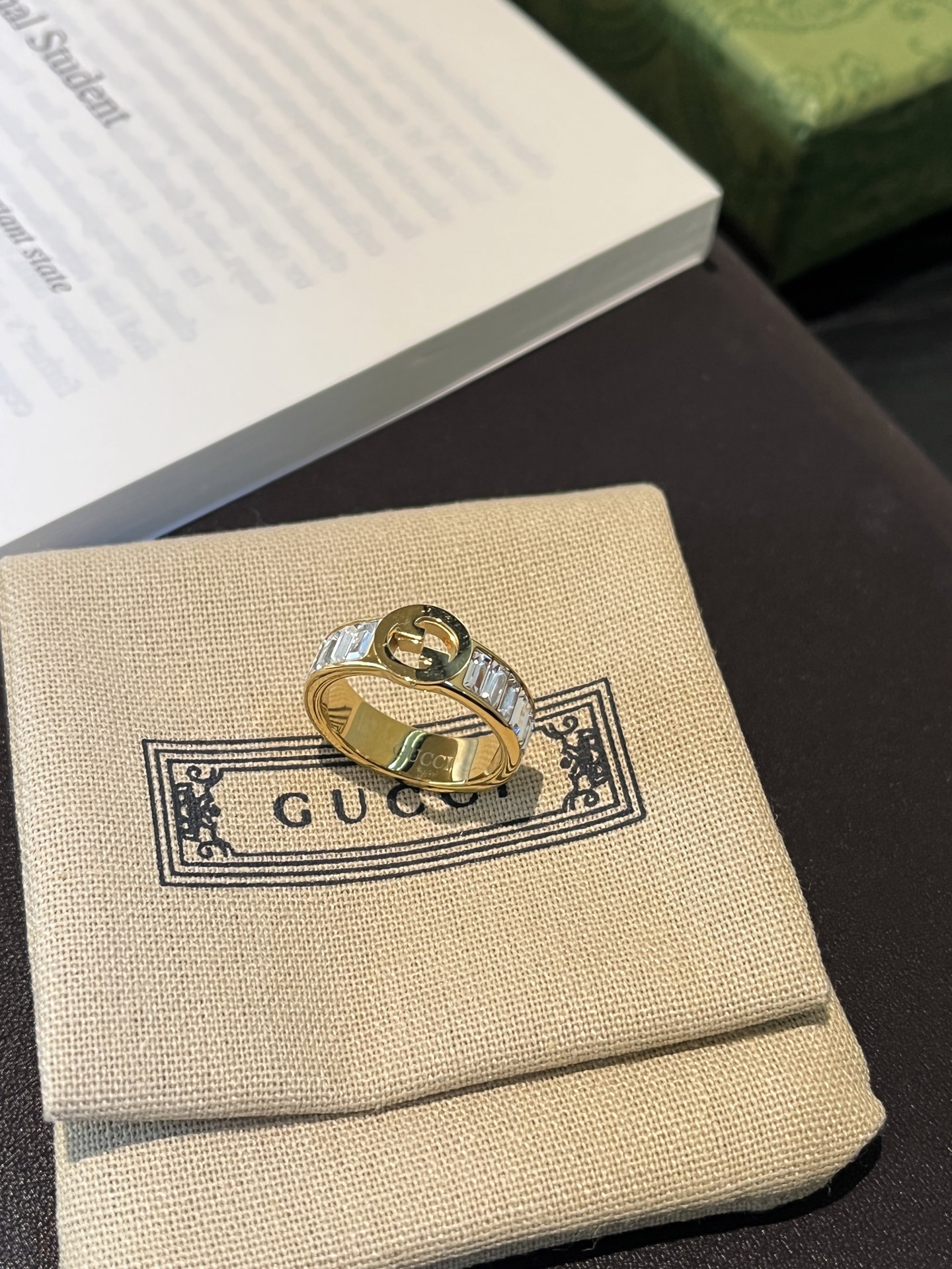 Designer Luxury J163 Ring
