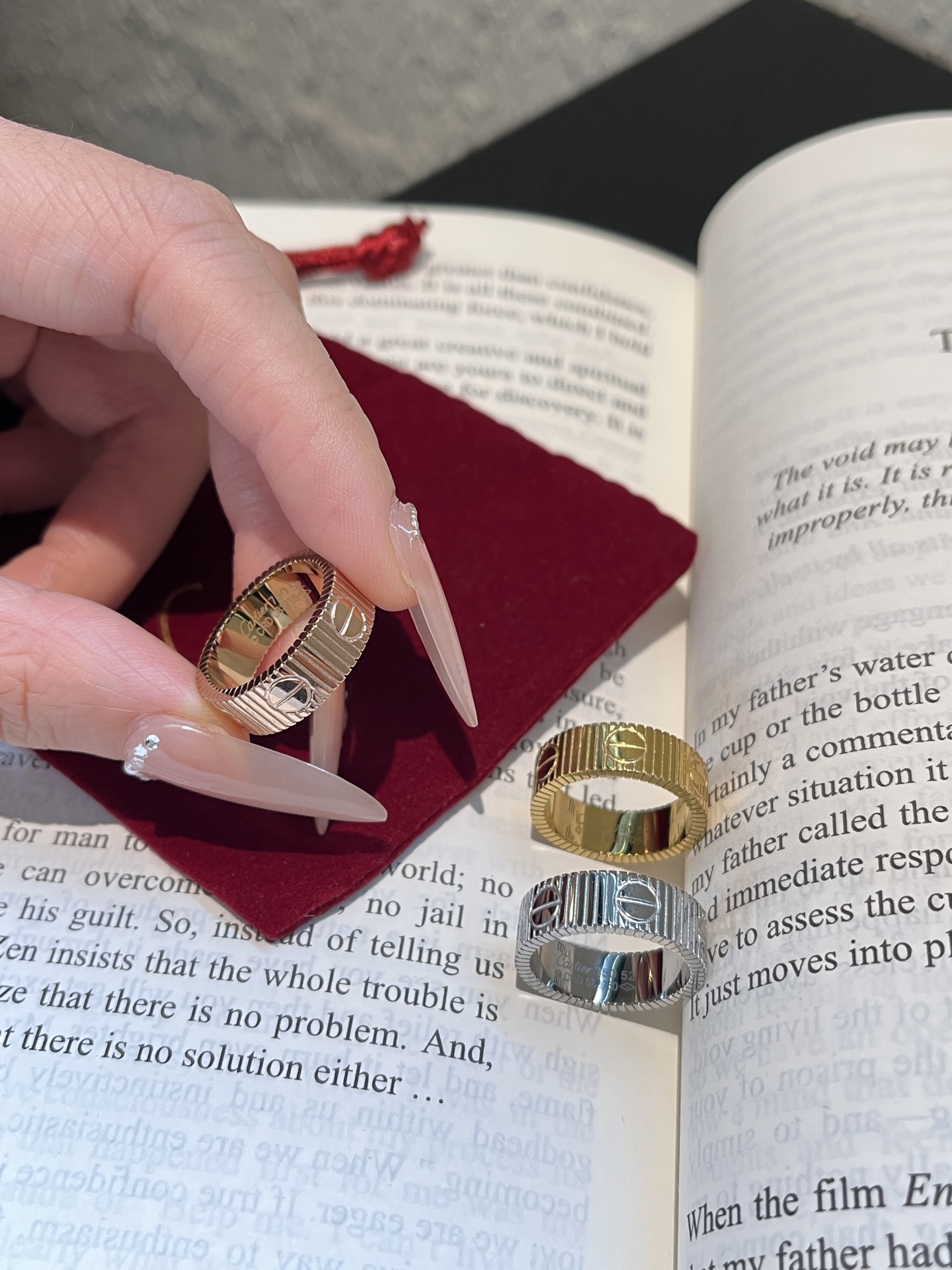 Designer Luxury J164 Ring