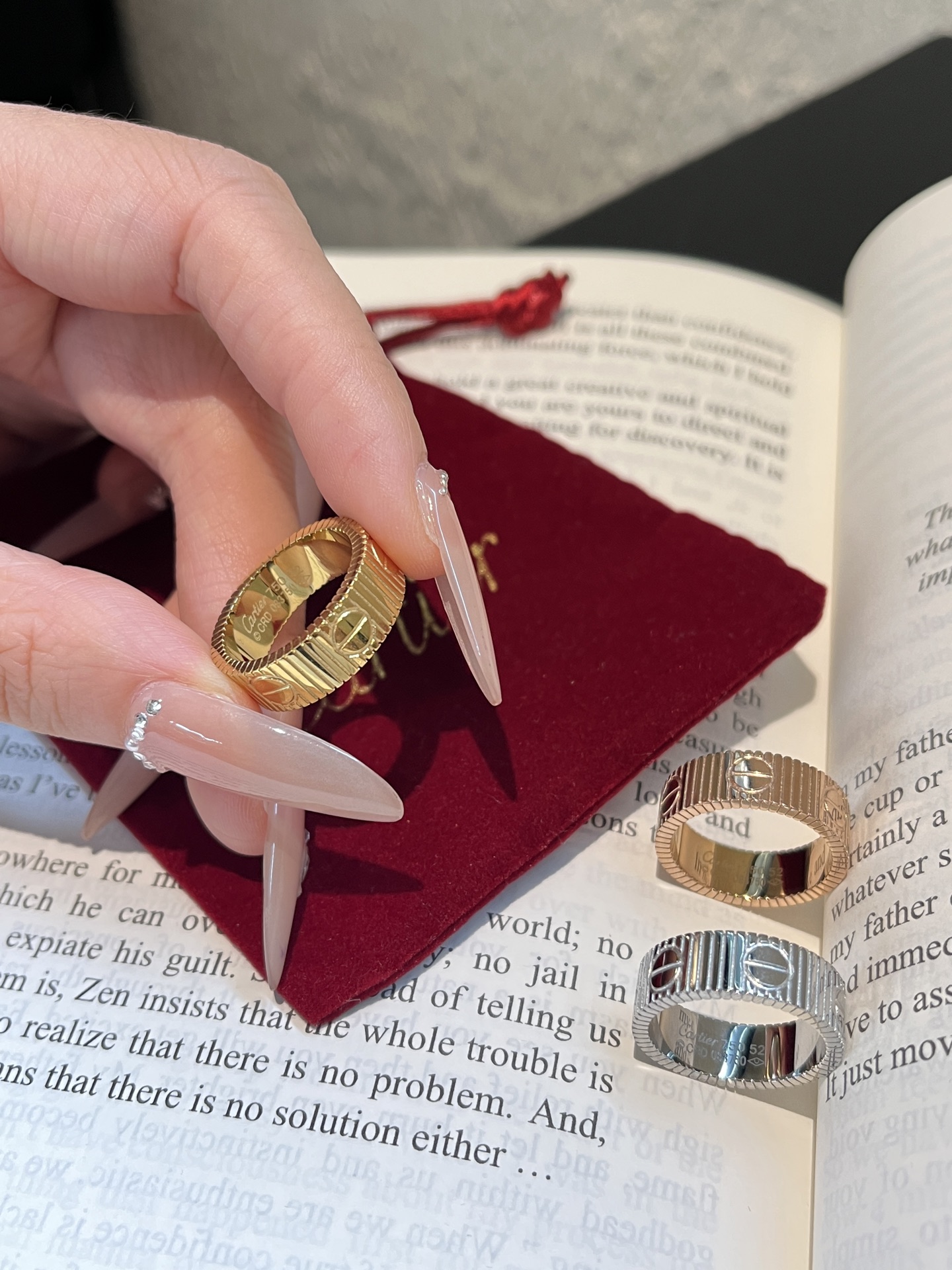 Designer Luxury J164 Ring
