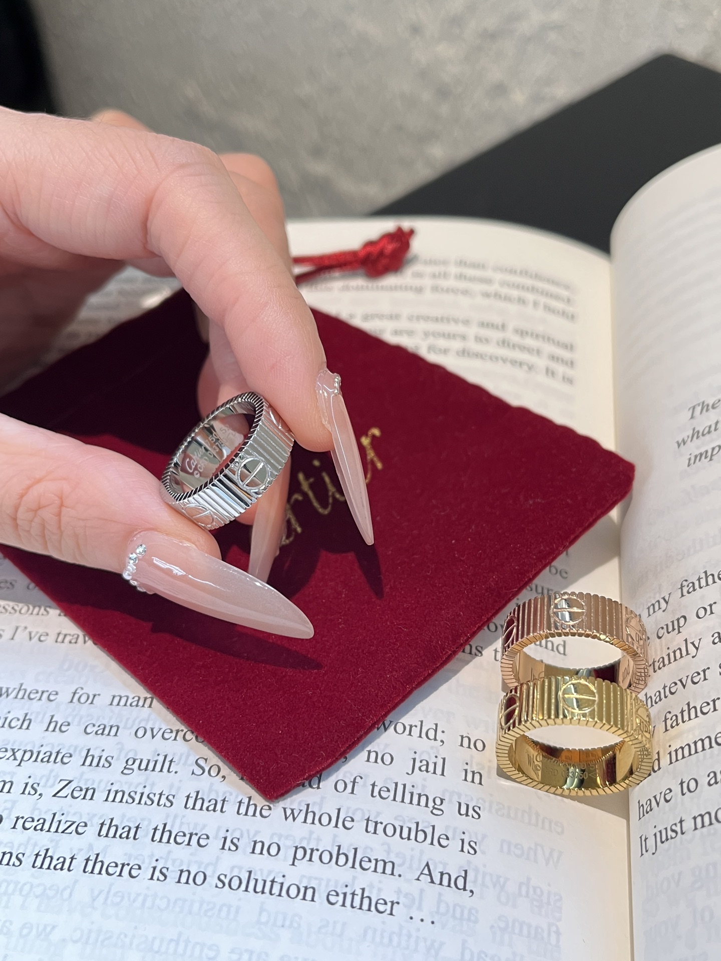 Designer Luxury J164 Ring