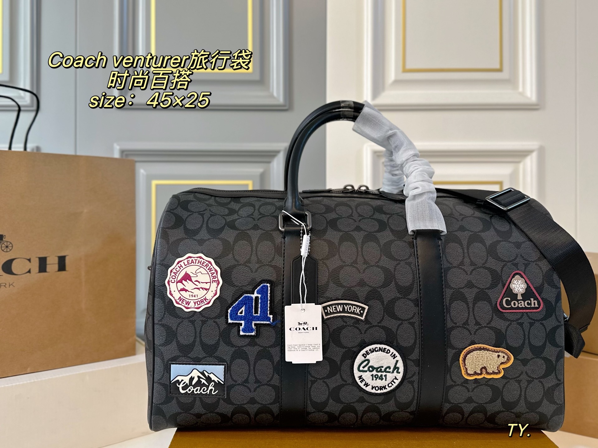 Coach P180 size 45 25 venturer Bag