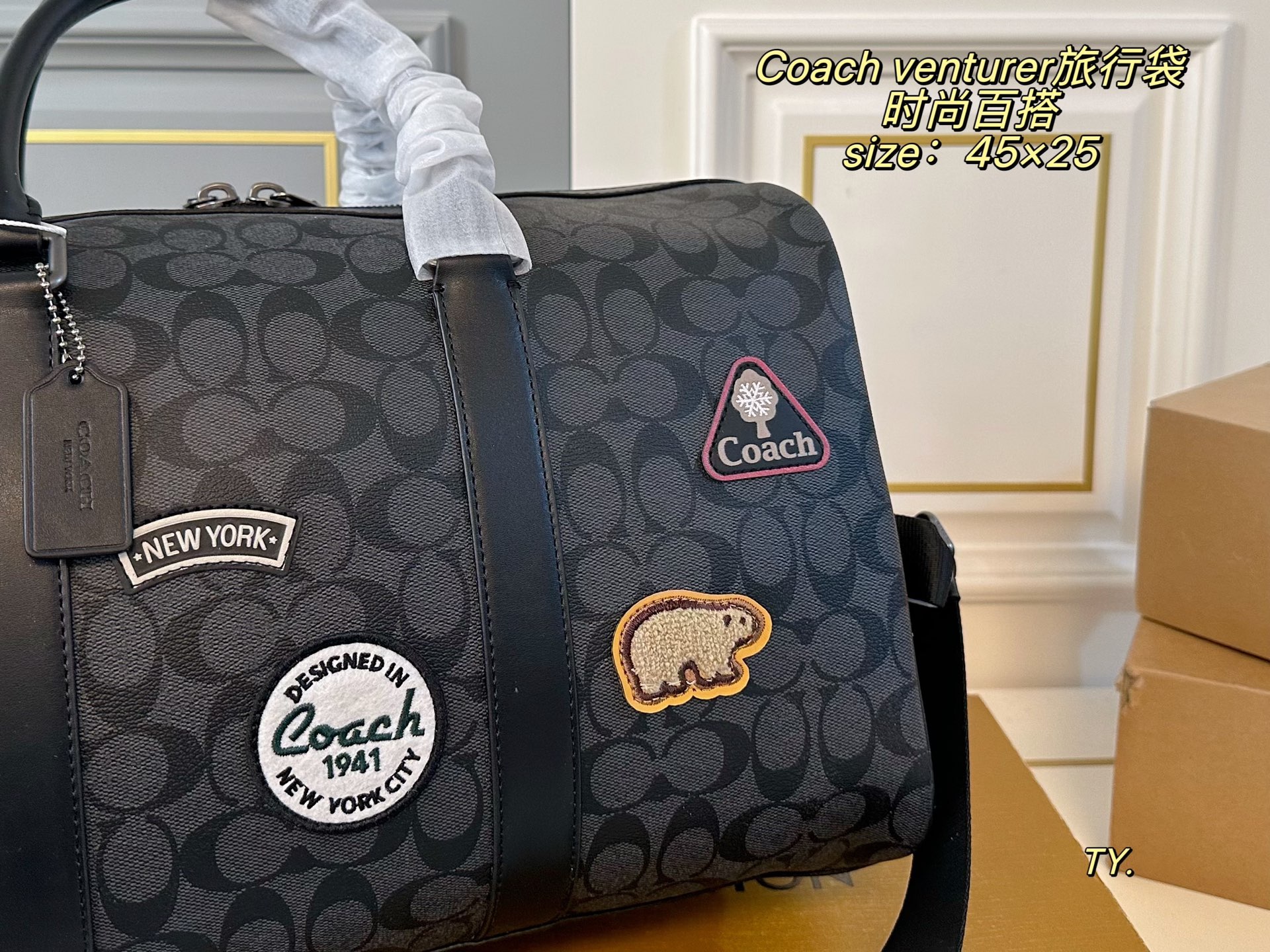 Coach P180 size 45 25 venturer Bag