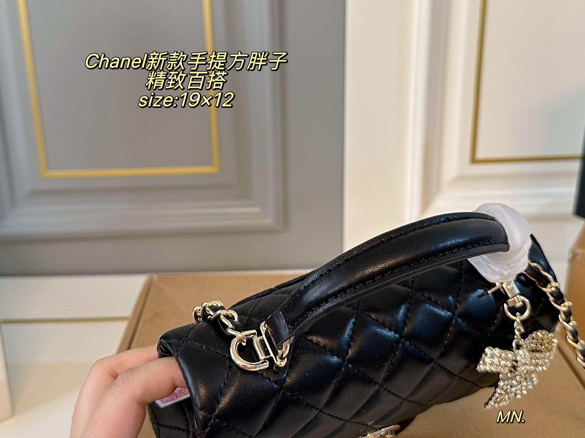 Chanel P130 size 19 12 Bag