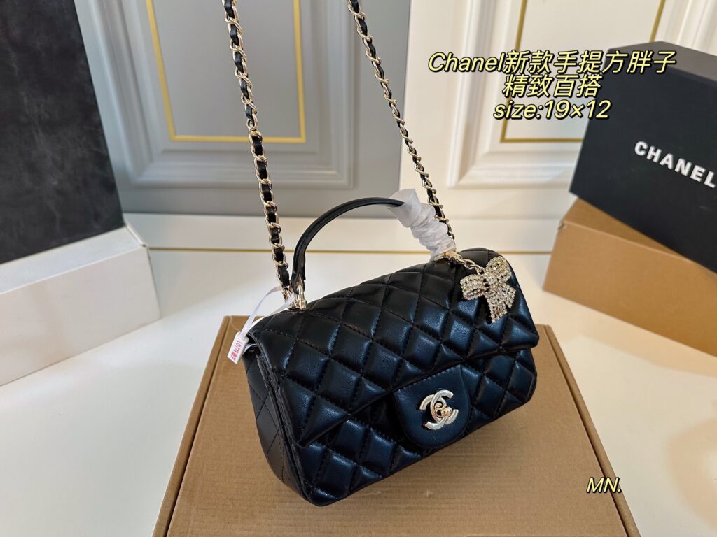 Chanel P130 19 12 Bag 19 x 12 cm editorial product context 2