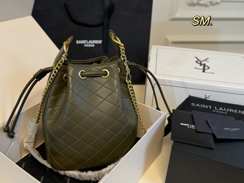 Saint Laurent Cassandre Tote Bag 19 x 23 cm editorial product context 3