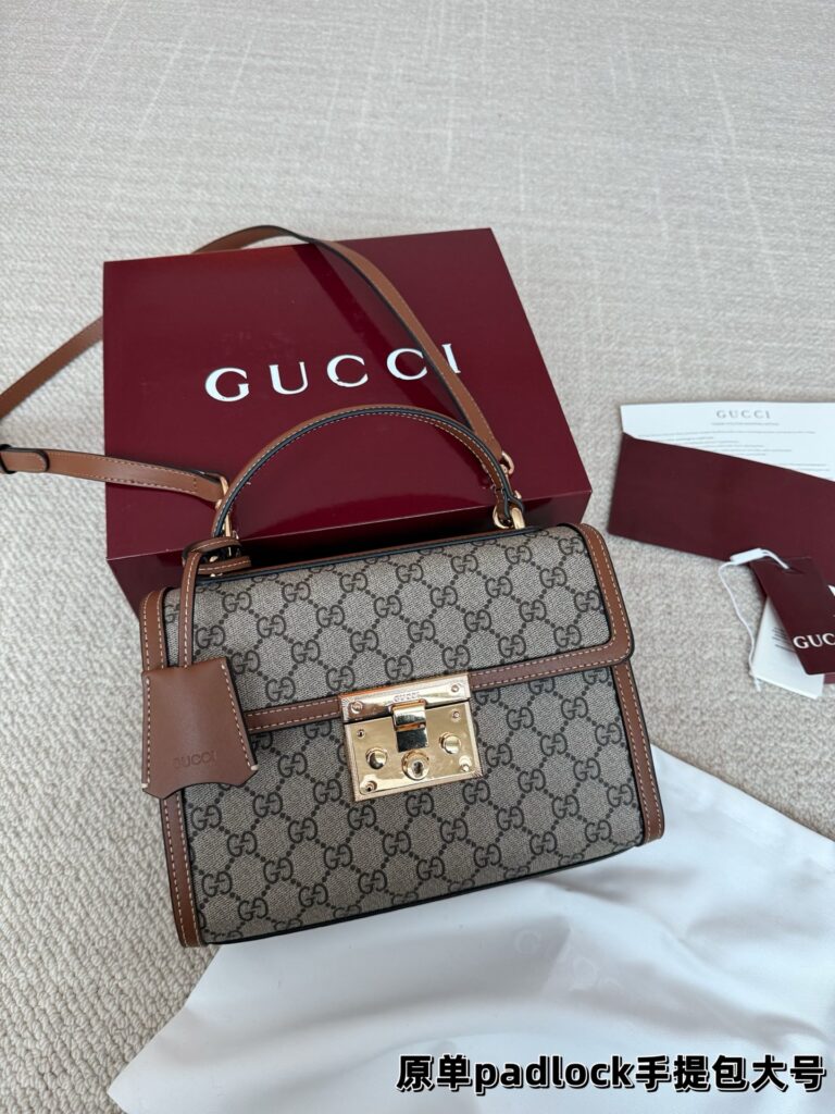 Gucci Padlock Yyds Large Bag editorial product context 1