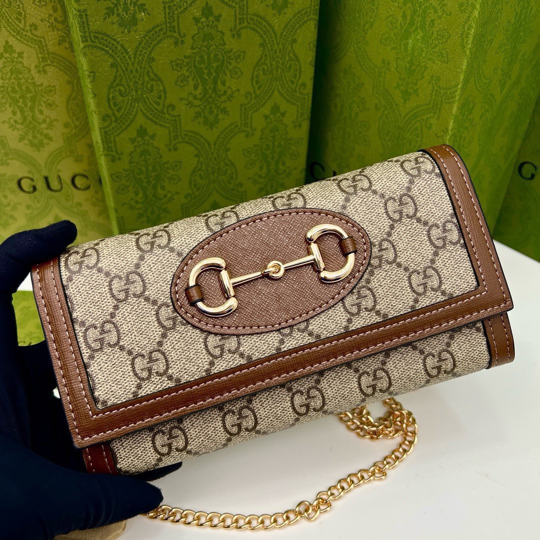 Gucci P100 GUCCl 6880 19 10 1955 WOC Clutch