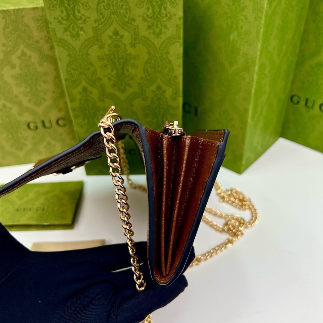 Gucci P100 GUCCl 6880 19 10 1955 WOC Clutch