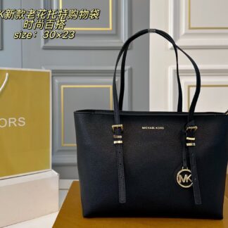 Luxury P150 size 30 23 MK logo Tote Bag