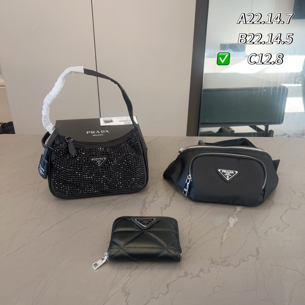 Prada Top Wallet editorial product context 1