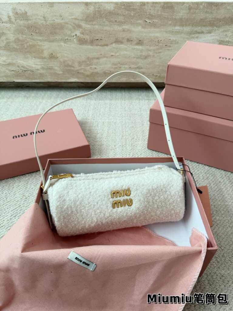 Miu Miu Call Black Leather Bag editorial product context 1