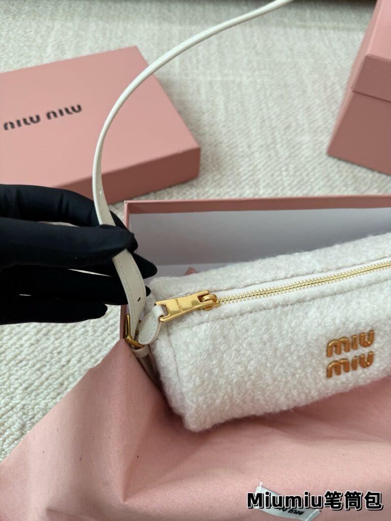 Miu Miu Call Black Leather Bag editorial product context 3