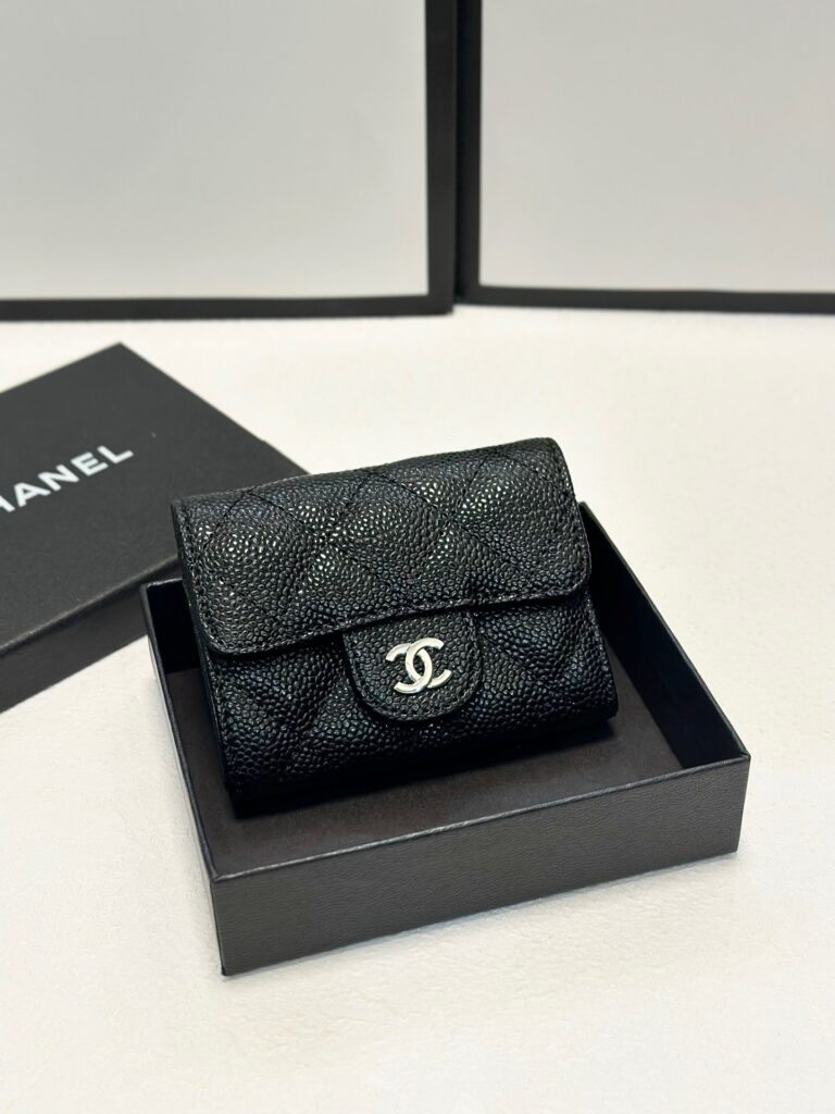 Designer Black Card Holder 10 x 9 cm editorial product context 2