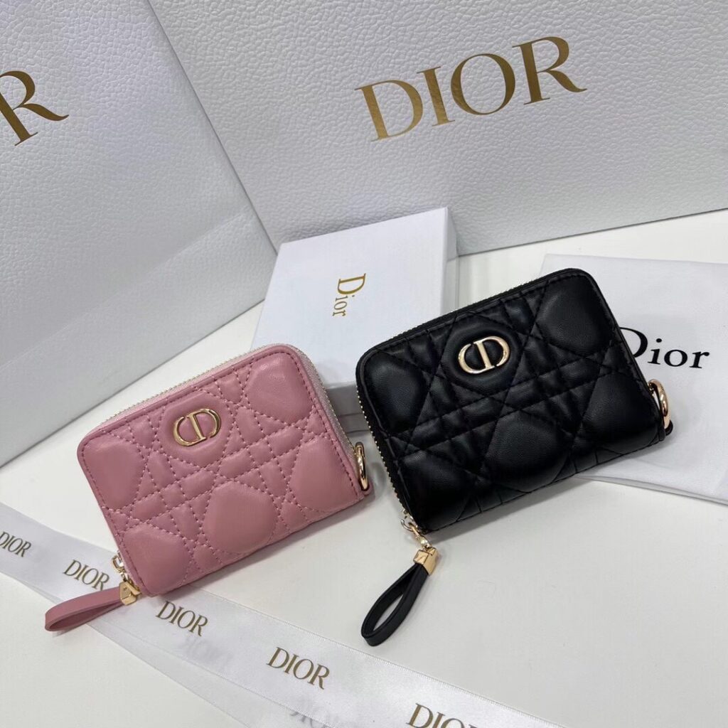 Dior 12 Cd Black Lambskin Leather Handbag editorial product context 1