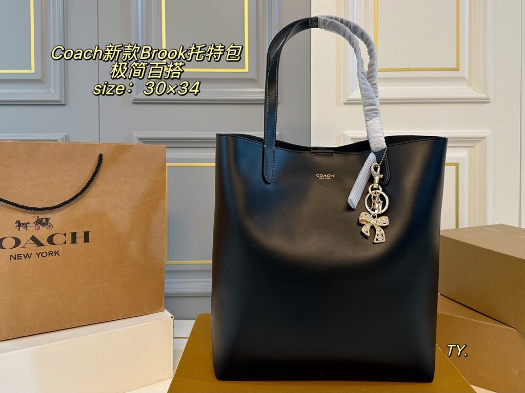 Coach Brook Tote Bag 30 x 34 cm editorial product context 1