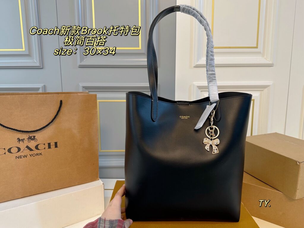 Coach Brook Tote Bag 30 x 34 cm editorial product context 2