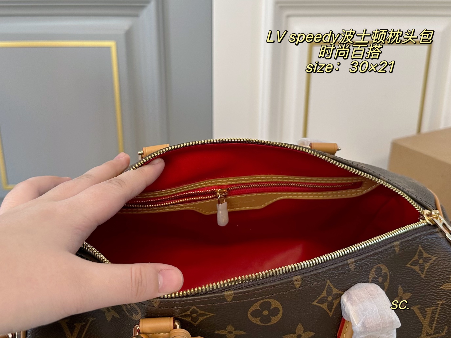 Louis Vuitton P200 30 21 speedy Bag 30 x 21