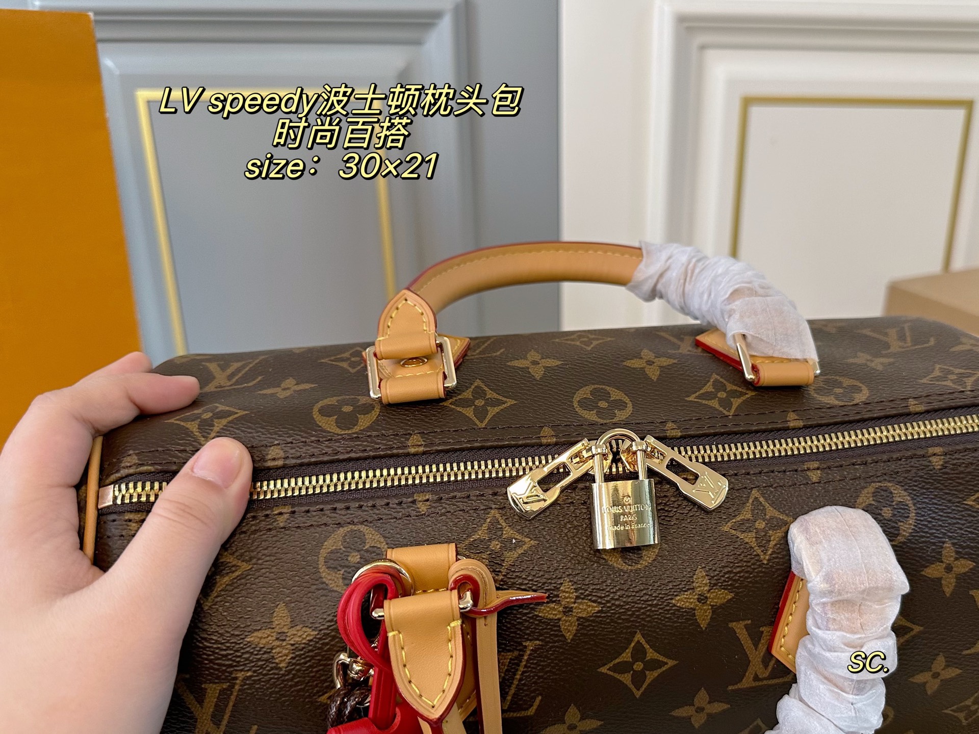 Louis Vuitton P200 30 21 speedy Bag 30 x 21