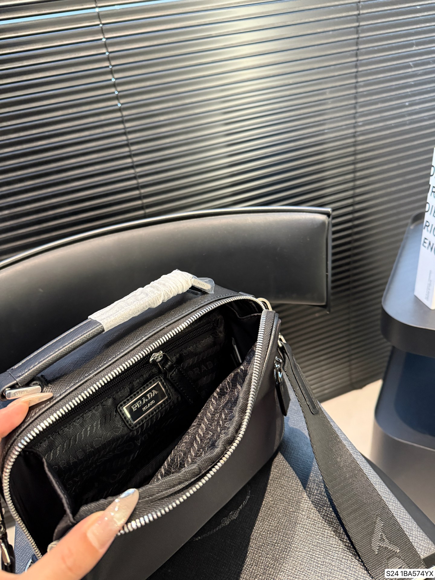 Prada P155 BOY 21 15 BA574 Crossbody Bag