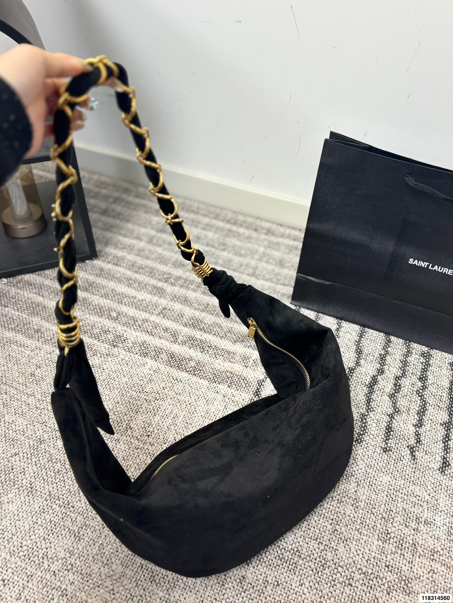 Saint Laurent P155 60 25 AMALIA Wallet