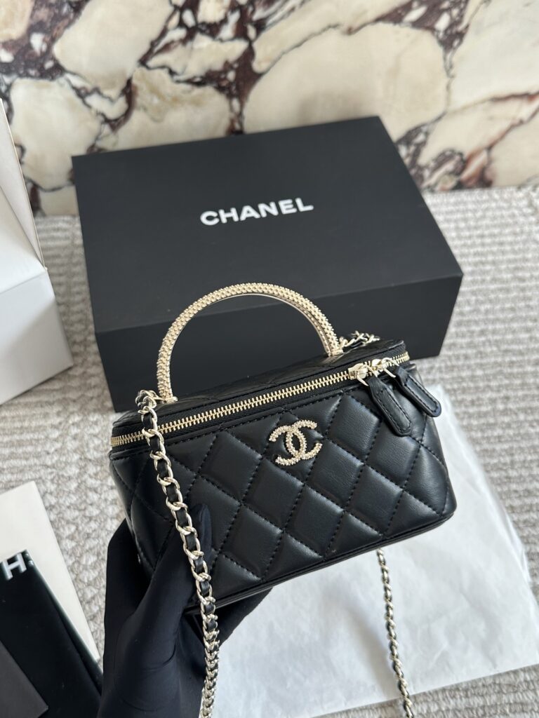 Chanel 31 Lambskin Leather Crossbody Bag editorial product context 1
