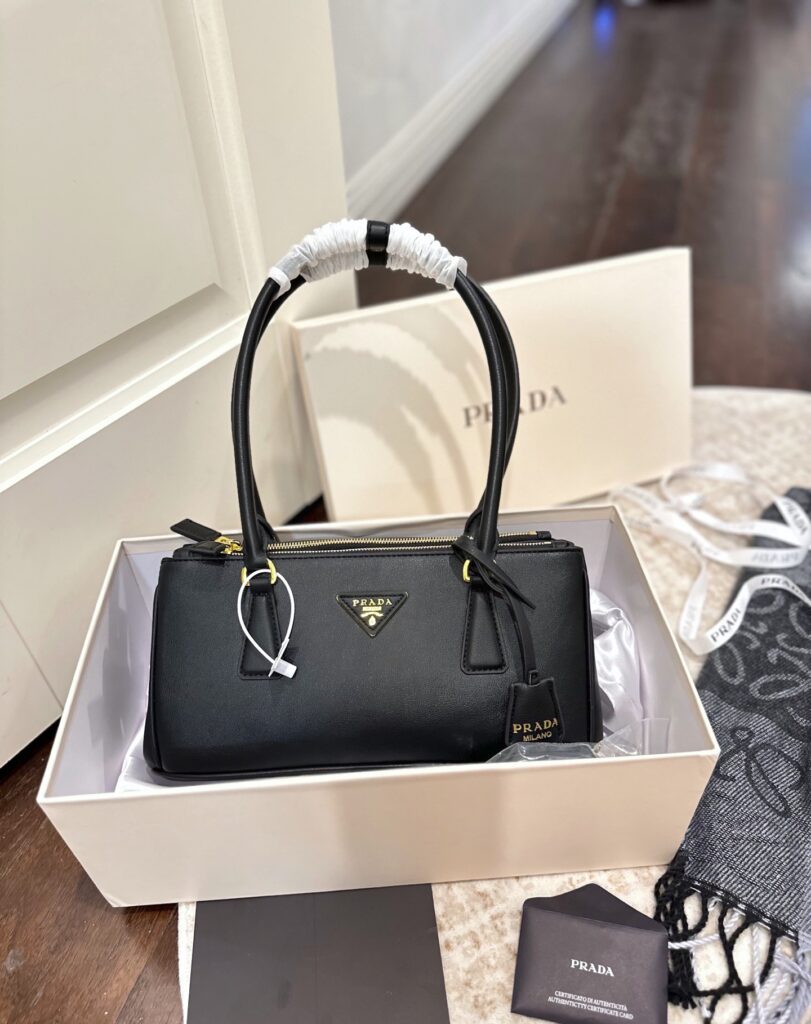 Prada Leather Clutch 31 x 14 x 12 cm editorial product context 1