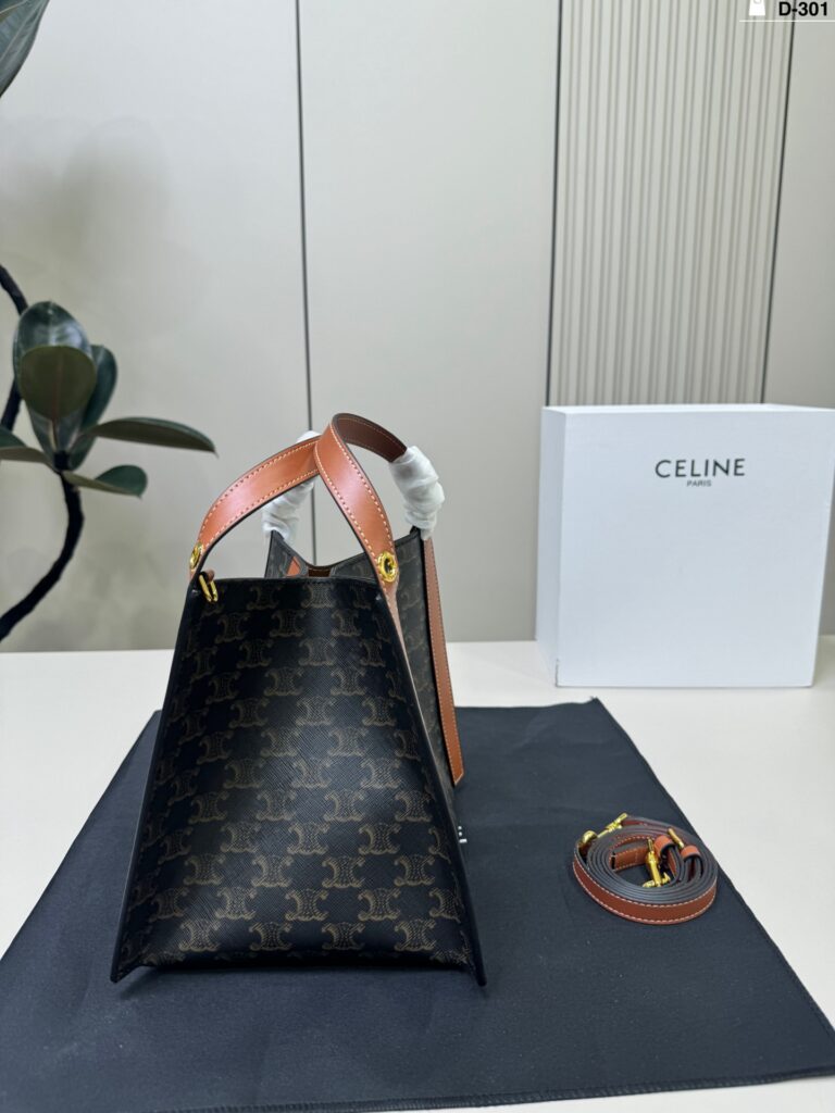 Celine Cubo Small Handbag 18 x 21 cm editorial product context 2