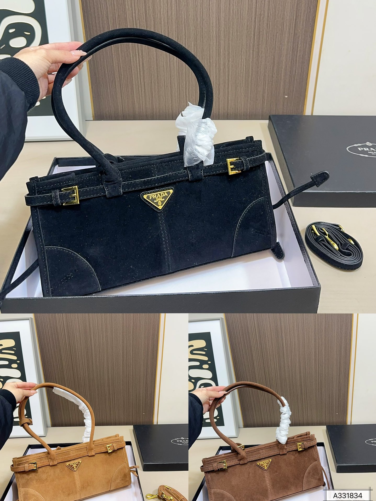 Prada 135 Soft LUX 32 16 Shoulder Bag