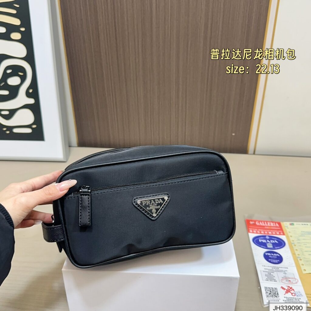 Prada 100 22 13 Bag Nylon editorial product context 2