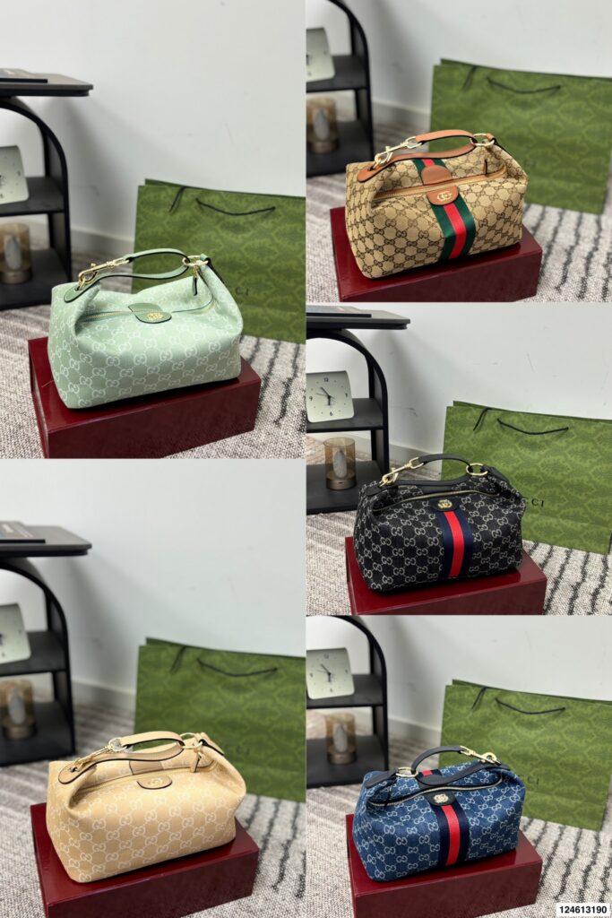 Gucci Gg Supreme Red Canvas Crossbody Bag editorial product context 1
