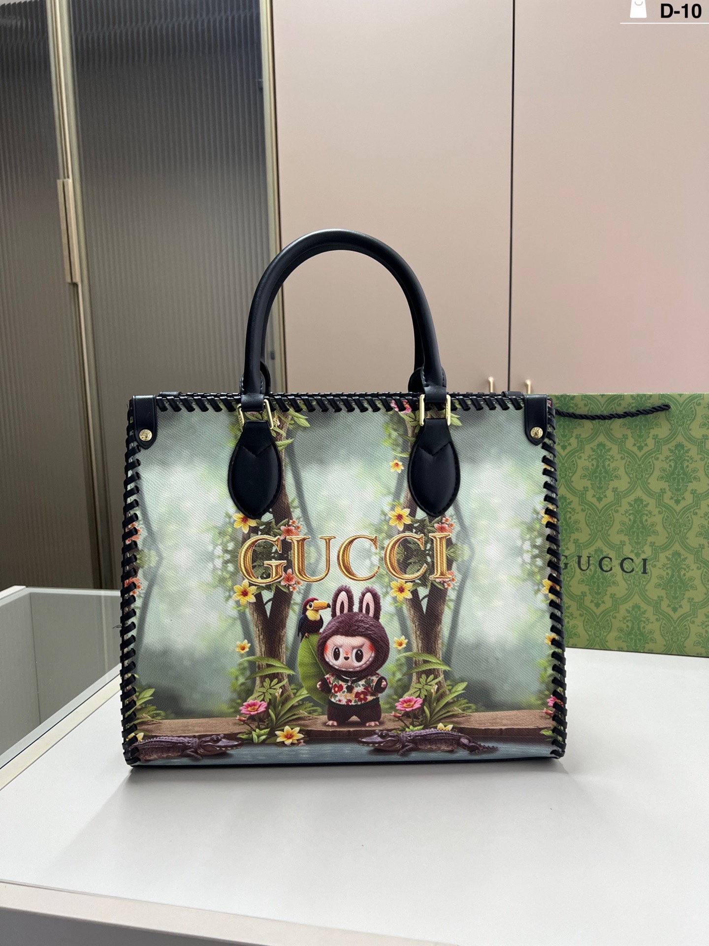 Luxury p170 D-10 32 27 28 21 GucciLABUBU Tote Bag