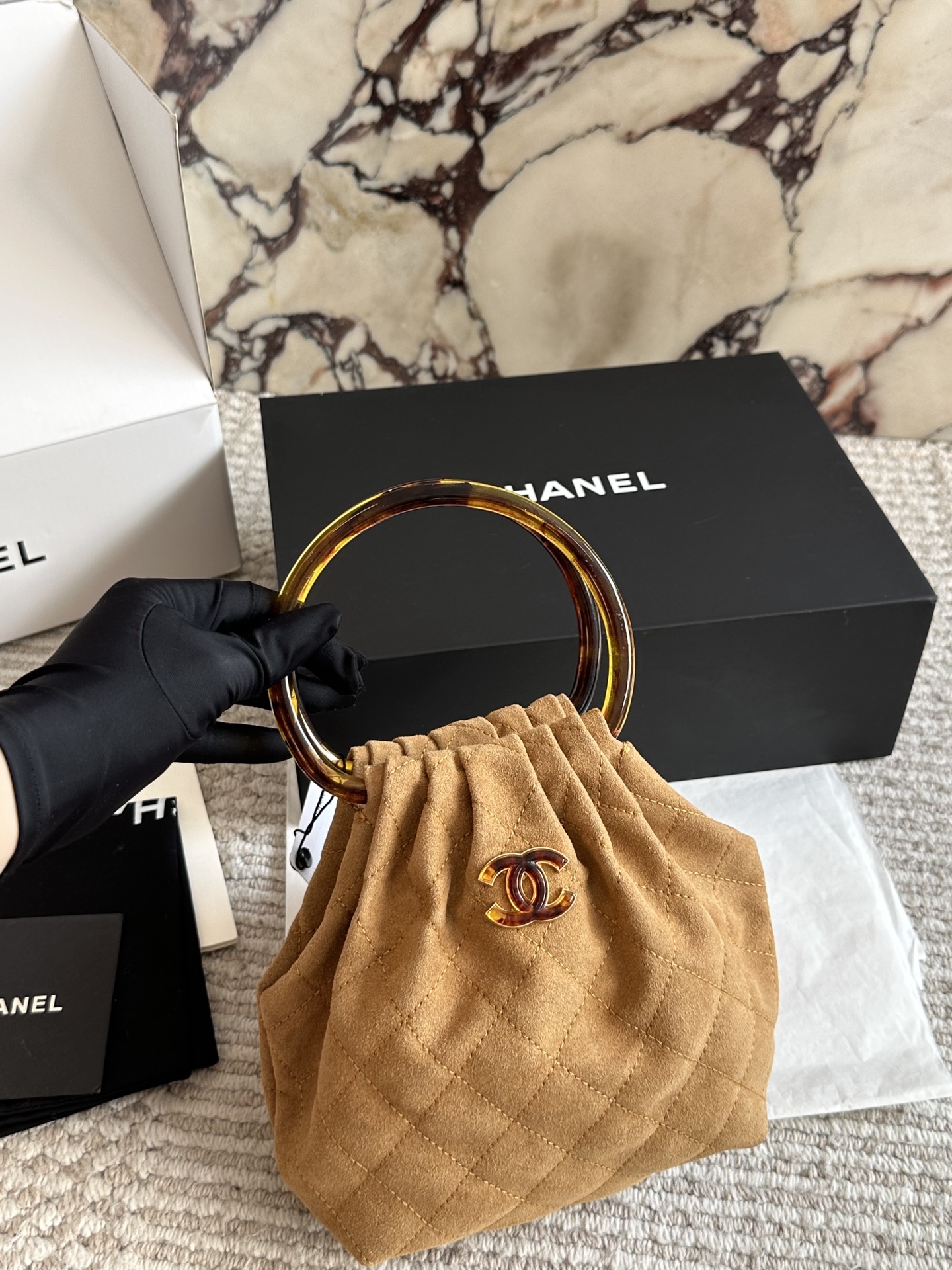 Luxury 165 Chanel26C logo 18 Large Handbag
