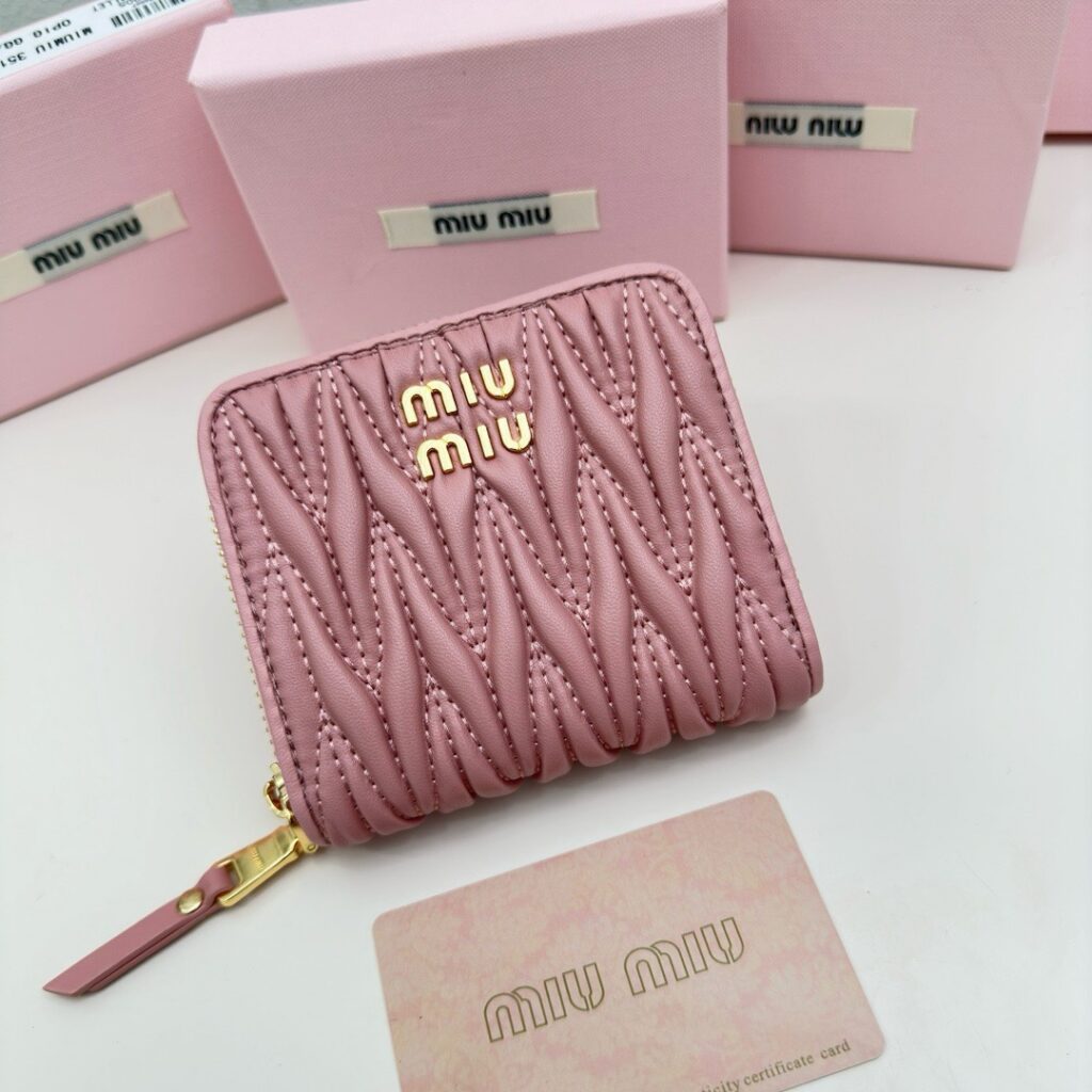Miu Miu . Black Leather Bag 5 x 10 cm editorial product context 1