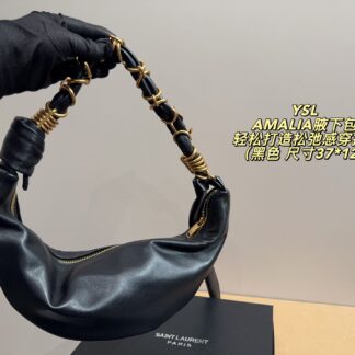 Saint Laurent P125 37 12 AMALIA Small Wallet