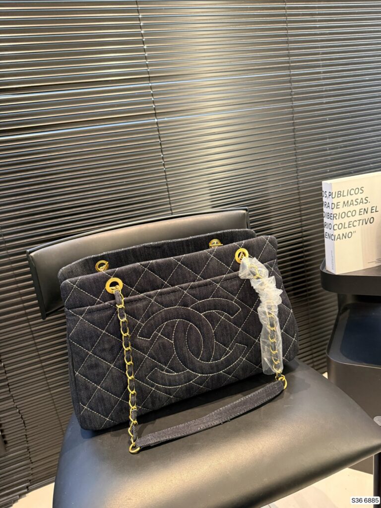 Chanel P215 38 24 6885 Bag Denim editorial product context 1