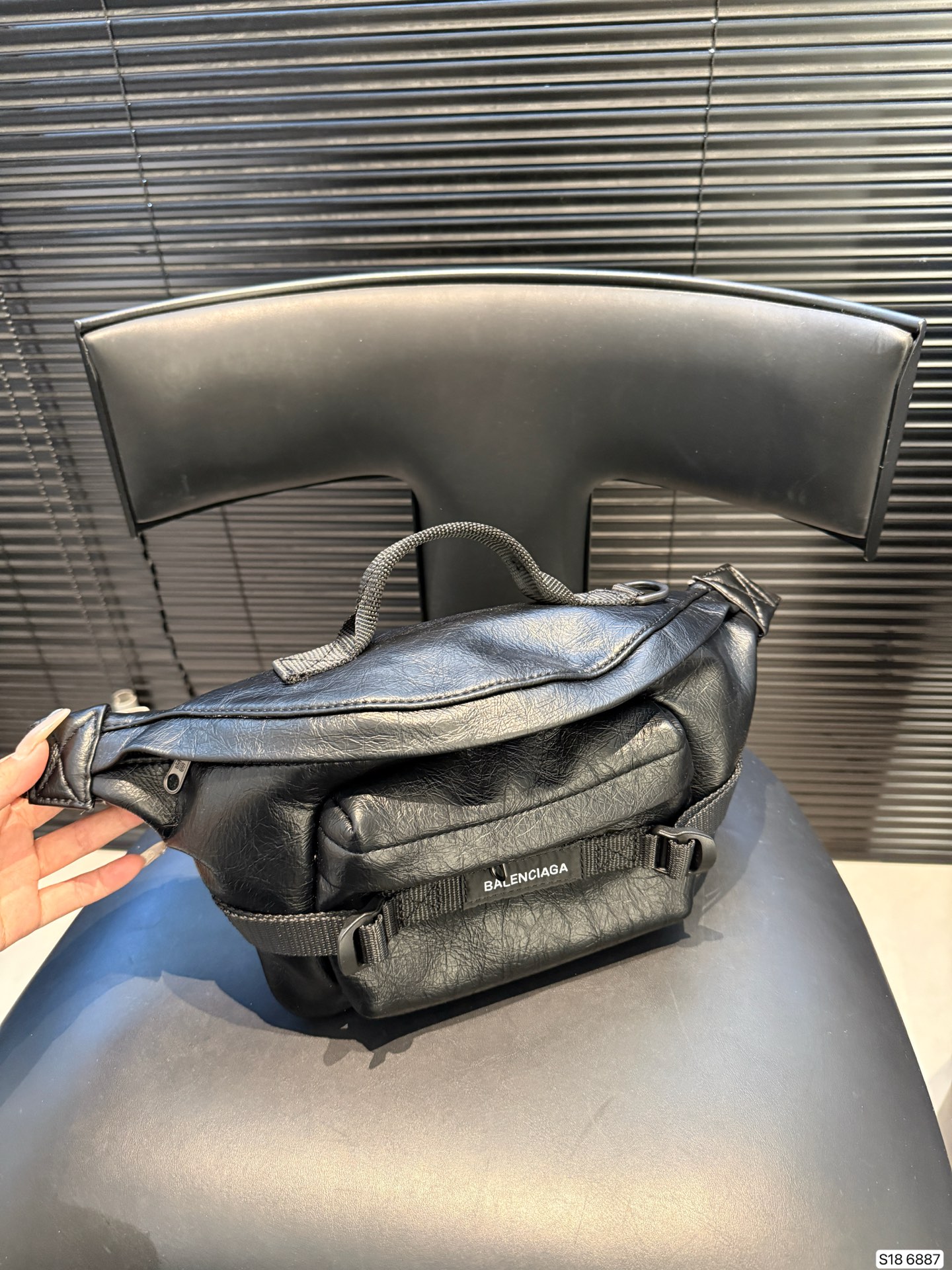 Balenciaga P125 ARMY 34 18 6887 Bag