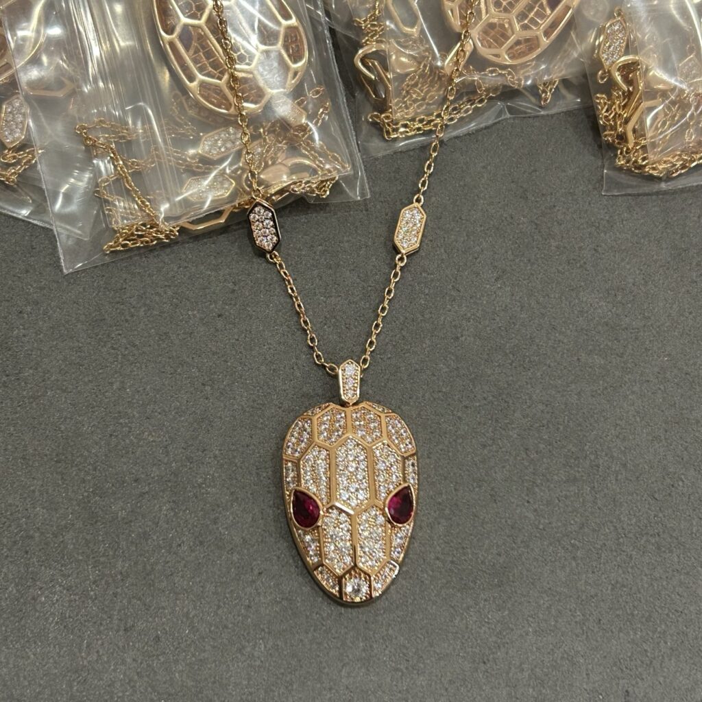 Bvlgari Serpenti Gold Necklace editorial product context 1